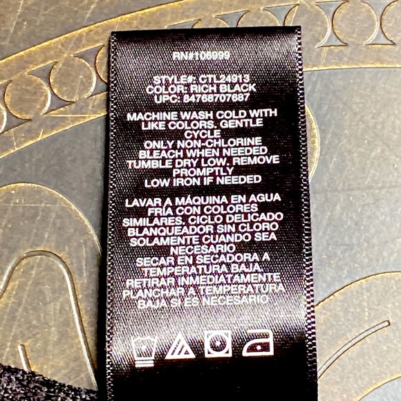 COPY - Catalina Black Cover-Up Size X/L (16-18) - Picture 4 of 6